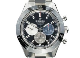 Zenith Chronomaster Sport 03.3100.3600/21.M3100 (2021) - Zwart wijzerplaat 41mm Staal