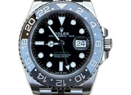 Rolex GMT-Master II 126710GRNR (2024) - Zwart wijzerplaat 40mm Staal