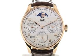 IWC Portuguese Perpetual Calendar IW503302 (2024) - Silver dial 44 mm Rose Gold case