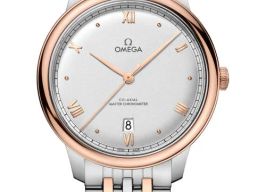 Omega De Ville 434.20.40.20.02.001 (2026) - Zilver wijzerplaat 40mm Goud/Staal