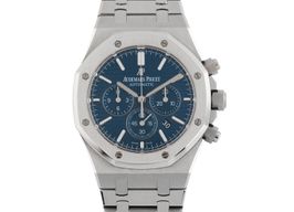 Audemars Piguet Royal Oak Chronograph 26320ST.OO.1220ST.03 (2015) - Blauw wijzerplaat 41mm Staal