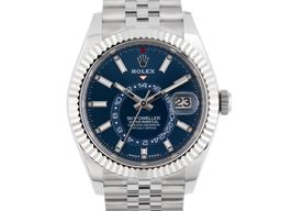 Rolex Sky-Dweller 336934 (2024) - Blauw wijzerplaat 42mm Goud/Staal