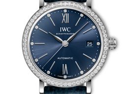 IWC Portofino Automatic IW658602 (2024) - Blue dial 37 mm Steel case