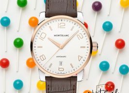 Montblanc Timewalker 110330 (2019) - White dial 39 mm Gold/Steel case