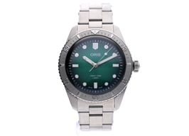 Oris Divers Sixty Five 01 400 7774 4057-07 8 19 18 (2025) - Green dial 38 mm Steel case