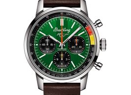 Breitling Top Time AB01762A1L1X1 (2025) - Green dial 41 mm Steel case