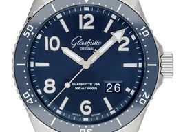 Glashütte Original SeaQ Panorama Date 1-36-13-02-81-08 (2024) - Blue dial 43 mm Steel case