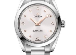 Omega Seamaster Aqua Terra 220.10.28.60.54.001 (2026) - Wit wijzerplaat 28mm Staal