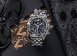 Breitling Chronomat AB011B56PA (Onbekend (willekeurig serienummer)) - Zwart wijzerplaat 44mm Staal