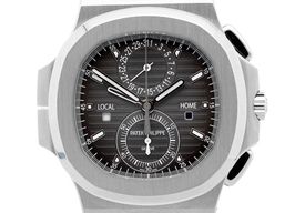 Patek Philippe Nautilus 5990/1A-001 (2022) - Zwart wijzerplaat 41mm Staal