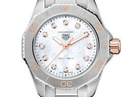 TAG Heuer Aquaracer Lady WBP1450.BA0622 (2023) - White dial 30 mm Steel case
