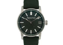 Audemars Piguet CODE 11.59 15210ST.OO.A056KB.01 (Onbekend (willekeurig serienummer)) - Groen wijzerplaat 41mm Staal