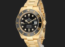 Rolex Submariner Date 126618LN (2022) - Zwart wijzerplaat 41mm Geelgoud