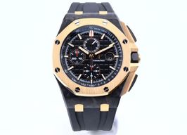 Audemars Piguet Royal Oak Offshore 26406FR.OO.A002CA.01 (2016) - Zwart wijzerplaat 44mm Carbon