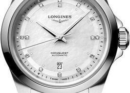 Longines Conquest L3.320.4.87.6 (2026) - White dial 30 mm Steel case