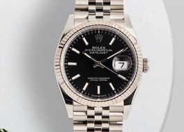 Rolex Datejust 36 126234 (2025) - Black dial 36 mm Steel case