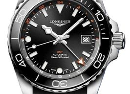 Longines HydroConquest L3.790.4.56.9 (2026) - Zwart wijzerplaat 41mm Staal