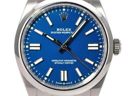 Rolex Oyster Perpetual 41 134300 (2025) - Purple dial 41 mm Steel case