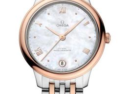 Omega De Ville 434.20.34.20.05.001 (2026) - Wit wijzerplaat 34mm Goud/Staal