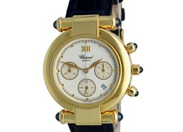 Chopard Vintage 1215 (2004) - White dial 37 mm Yellow Gold case