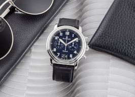 Blancpain Léman Fly-Back 2885F-1130-53B (Unknown (random serial)) - Black dial 41 mm Steel case