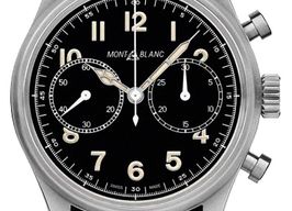 Montblanc 1858 117835 (2023) - Black dial 42 mm Steel case
