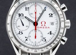 Omega Speedmaster Date 3515.20.00 (2010) - Wit wijzerplaat 39mm Staal