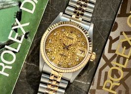 Rolex Datejust 31 68273 (1984) - Goud wijzerplaat 31mm Goud/Staal