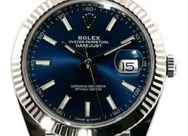 Rolex Datejust 41 126334 (2025) - Blauw wijzerplaat 41mm Staal