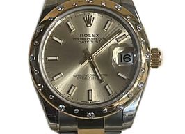 Rolex Datejust 31 178343 (2020) - Champagne wijzerplaat 31mm Goud/Staal