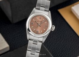Rolex Oyster Perpetual 67180 (1998) - Pink dial 26 mm Steel case
