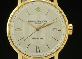 Baume & Mercier Classima 65627 (2020) - Silver dial 39 mm Yellow Gold case