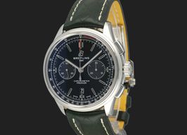 Breitling for Bentley AB0118A11L1X1 (2020) - Green dial 42 mm Steel case