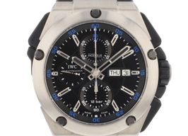 IWC Ingenieur Double Chronograph Titanium IW376501 (2011) - Black dial 45 mm Titanium case