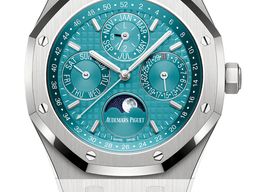 Audemars Piguet Royal Oak Perpetual Calendar 26613ST.OO.1220ST.01 (2025) - Turquoise dial 41 mm Steel case