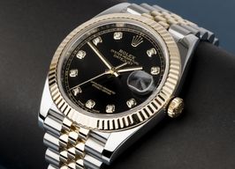 Rolex Datejust 41 126333 (2022) - Zwart wijzerplaat 41mm Goud/Staal