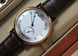 Breguet Classique 7147BR/12/9WU (2025) - Silver dial 41 mm Rose Gold case