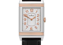 Jaeger-LeCoultre Grande Reverso Lady Ultra Thin Duetto Duo Q3204422 (2014) - Zilver wijzerplaat 24mm Goud/Staal