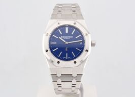 Audemars Piguet Royal Oak Jumbo 16202BC.OO.1240BC.02 (Unknown (random serial)) - Blue dial 39 mm White Gold case