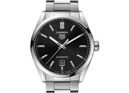 TAG Heuer Carrera Calibre 5 WBN2110.BA0639 (2025) - Black dial 39 mm Steel case