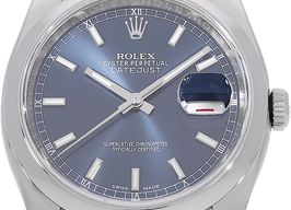 Rolex Datejust 36 116200 (2019) - Blue dial 36 mm Steel case