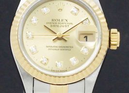 Rolex Lady-Datejust 69173 (1996) - Gold dial 26 mm Gold/Steel case