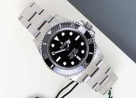 Rolex Submariner No Date 124060 (2024) - Zwart wijzerplaat 41mm Staal