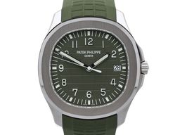Patek Philippe Aquanaut 5168G-010 (2024) - Green dial 42 mm White Gold case