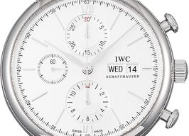 IWC Portofino Chronograph IW391027 (2025) - Silver dial 42 mm Steel case