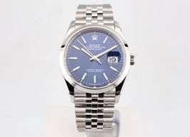 Rolex Datejust 36 126200 (2020) - Blauw wijzerplaat 36mm Staal