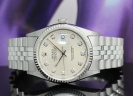 Rolex Datejust 36 16234 (1998) - Zilver wijzerplaat 36mm Staal