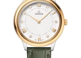 Omega De Ville 434.23.30.60.52.002 (2026) - Wit wijzerplaat 30mm Goud/Staal