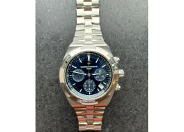 Vacheron Constantin Overseas Chronograph 5500V/110A-B148 (2022) - Blauw wijzerplaat 43mm Staal
