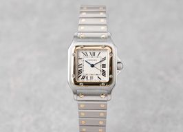 Cartier Santos Galbée 187901 (1990) - White dial 29 mm Steel case